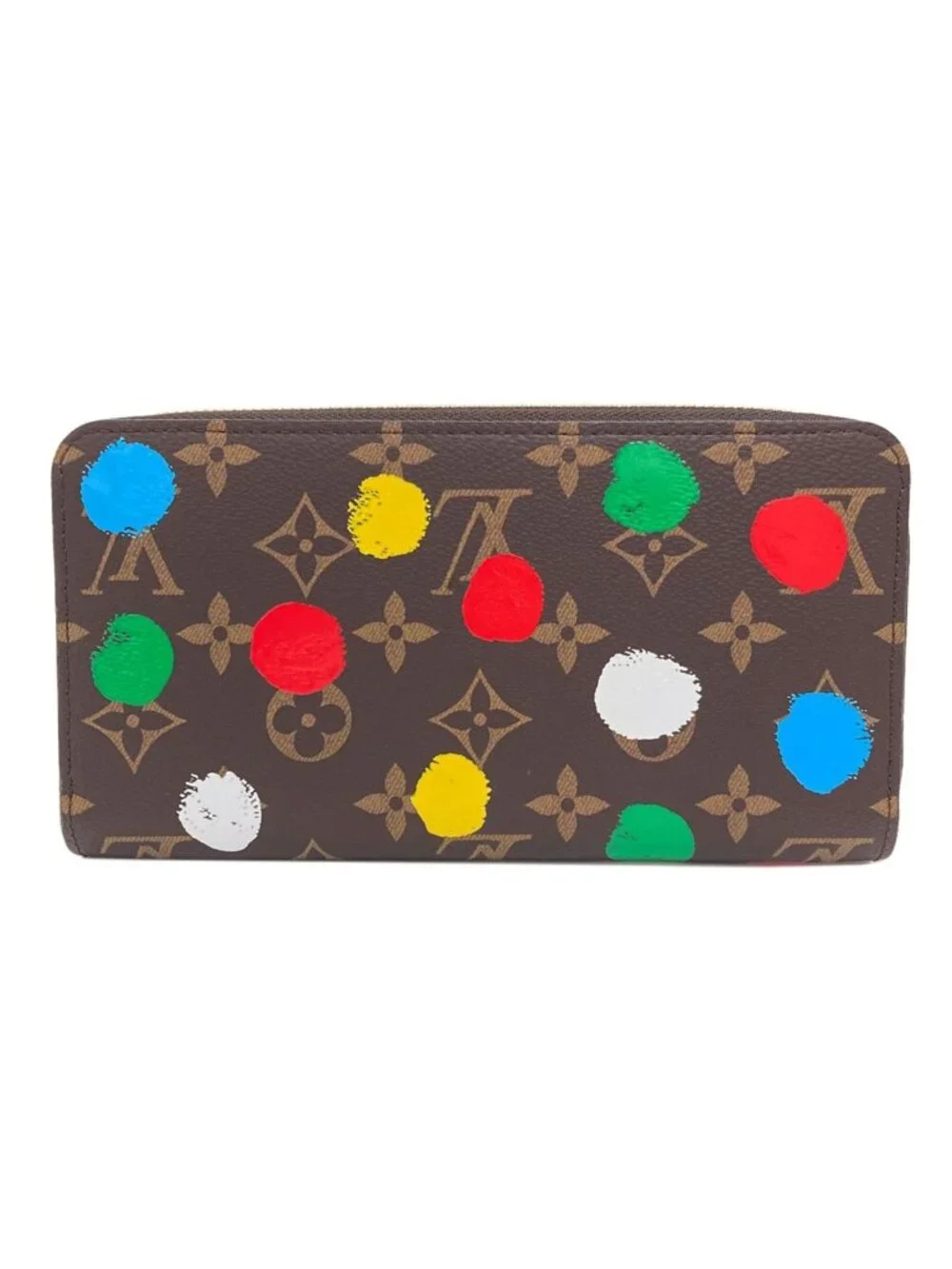 Louis Vuitton Zippy Wallet Yayoi Kusama Monogram Canvas